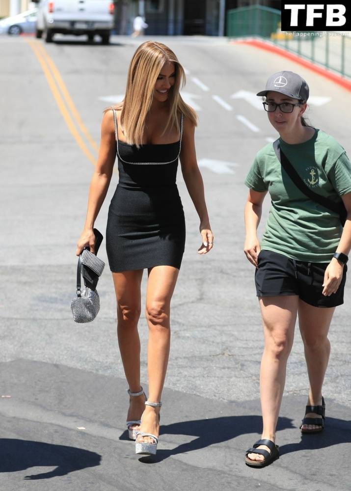 Chrishell Stause Gets Dressed Up in a LBD to Film Scenes for 18Selling Sunset 19 - #17