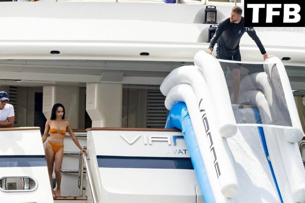 Zoe Kravitz & Channing Tatum Pack on the PDA While on a Romantic Holiday on a Mega Yacht in Italy - #57