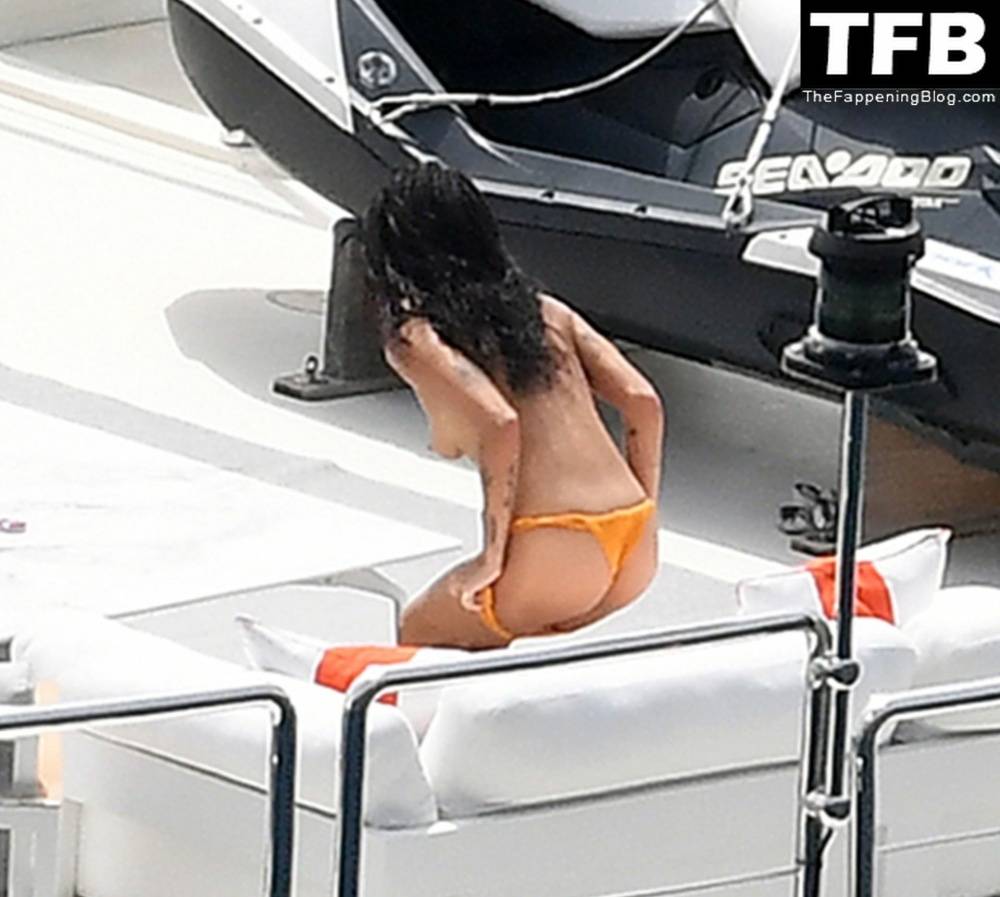 Zoe Kravitz & Channing Tatum Pack on the PDA While on a Romantic Holiday on a Mega Yacht in Italy - #93