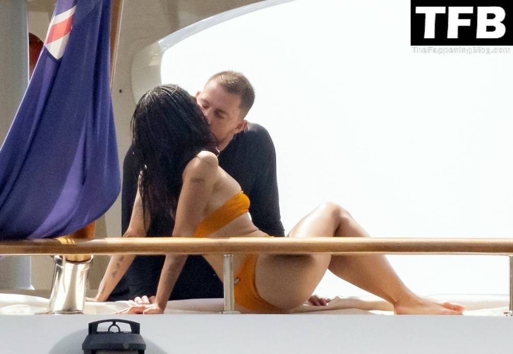 Zoe Kravitz & Channing Tatum Pack on the PDA While on a Romantic Holiday on a Mega Yacht in Italy - #95