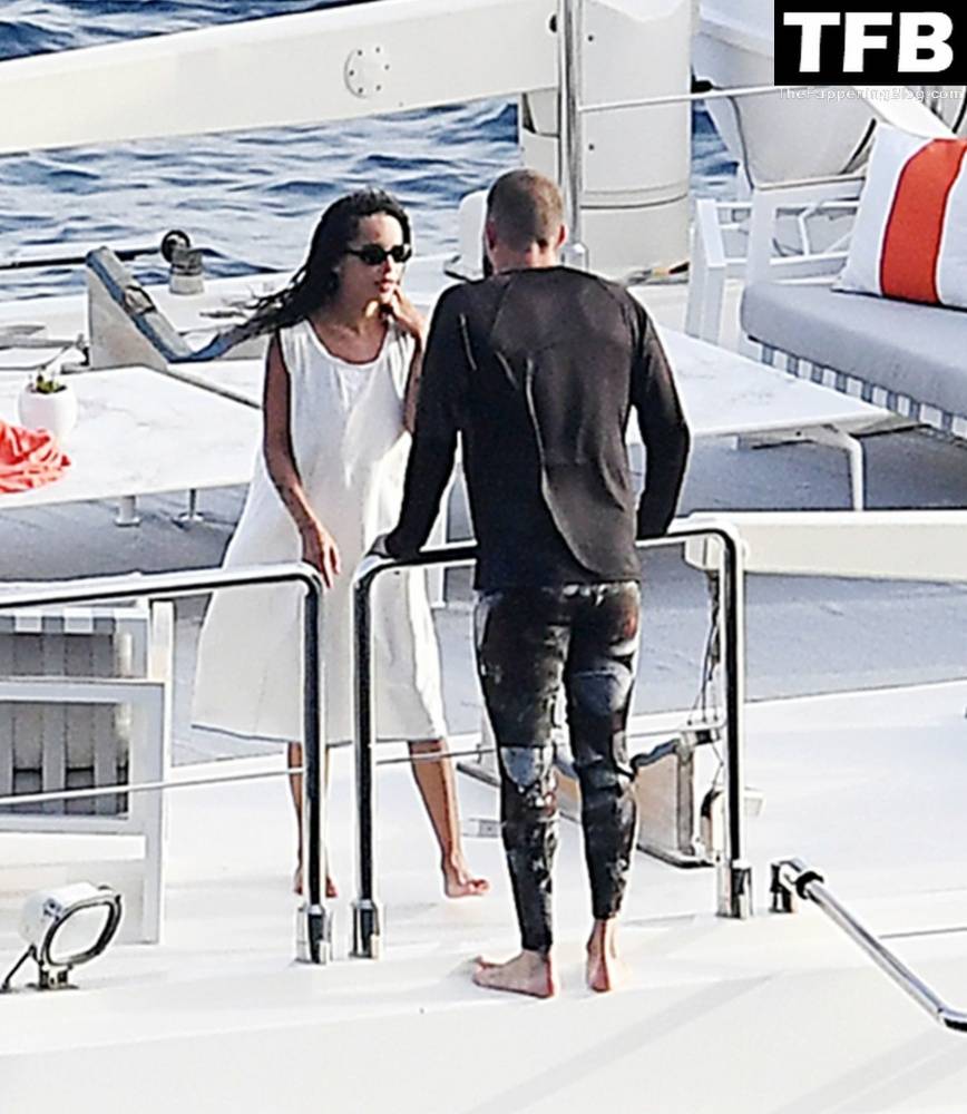 Zoe Kravitz & Channing Tatum Pack on the PDA While on a Romantic Holiday on a Mega Yacht in Italy - #3