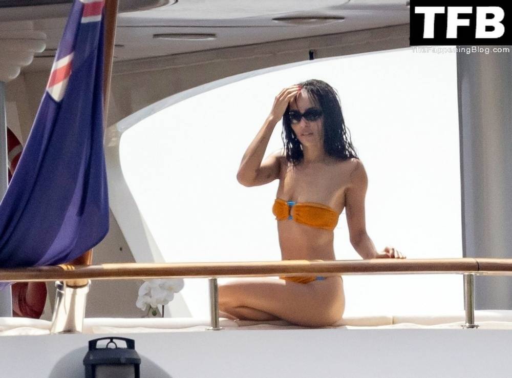 Zoe Kravitz & Channing Tatum Pack on the PDA While on a Romantic Holiday on a Mega Yacht in Italy - #36