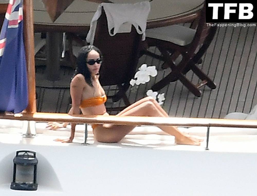 Zoe Kravitz & Channing Tatum Pack on the PDA While on a Romantic Holiday on a Mega Yacht in Italy - #83