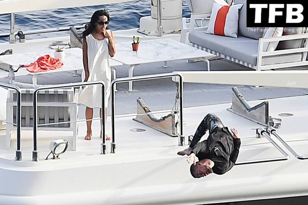Zoe Kravitz & Channing Tatum Pack on the PDA While on a Romantic Holiday on a Mega Yacht in Italy - #92