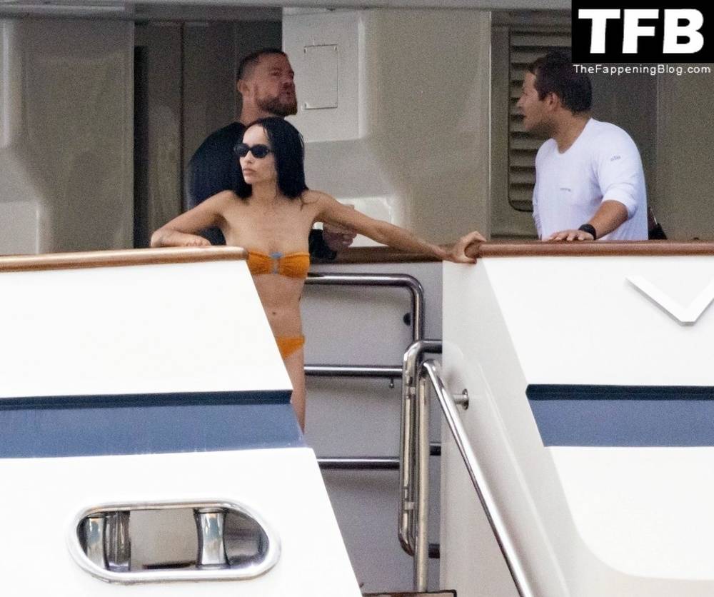 Zoe Kravitz & Channing Tatum Pack on the PDA While on a Romantic Holiday on a Mega Yacht in Italy - #85