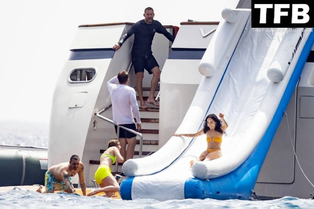 Zoe Kravitz & Channing Tatum Pack on the PDA While on a Romantic Holiday on a Mega Yacht in Italy - #88
