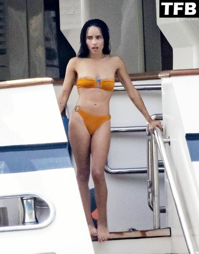 Zoe Kravitz & Channing Tatum Pack on the PDA While on a Romantic Holiday on a Mega Yacht in Italy - #50