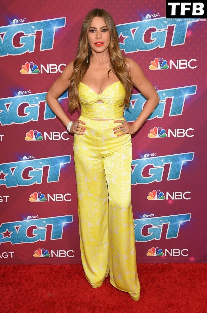 Sofi­a Vergara Flaunts Her Cleavage at the Red Carpet of the 1CAmerica 19s Got Talent 1D Season 17 Live Show - #20