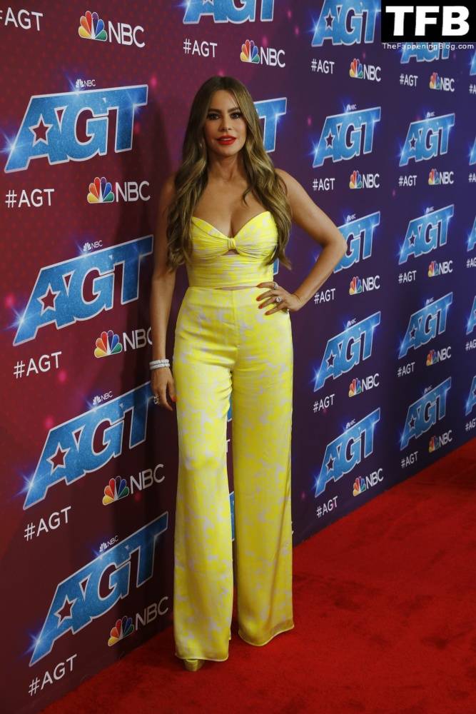 Sofi­a Vergara Flaunts Her Cleavage at the Red Carpet of the 1CAmerica 19s Got Talent 1D Season 17 Live Show - #41