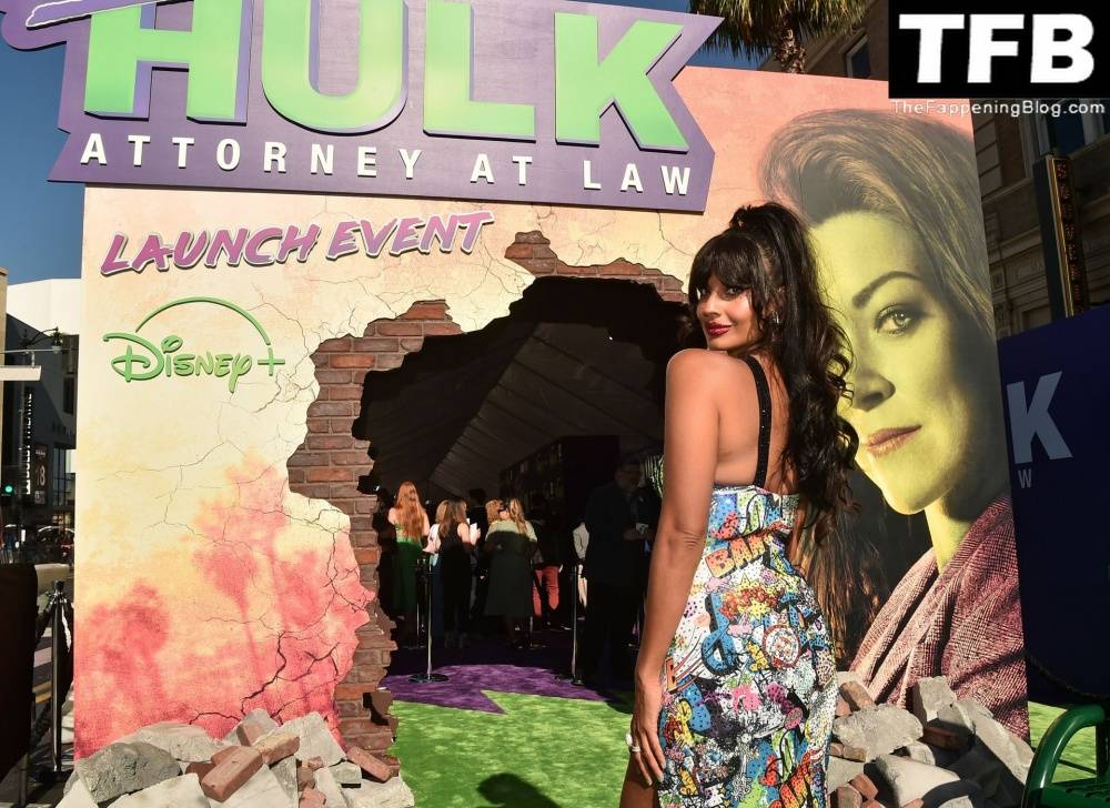 Jameela Jamil Flaunts Her Big Tits at the Premiere of Disney+ 19s 1CShe Hulk: Attorney at Law 1D in LA - #39