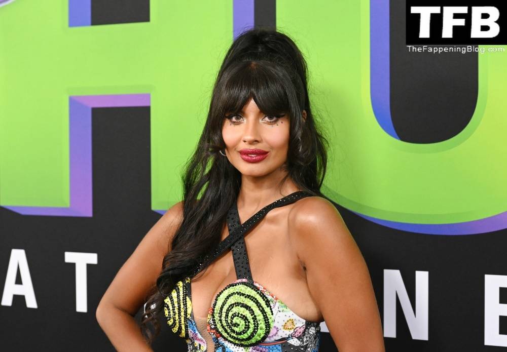 Jameela Jamil Flaunts Her Big Tits at the Premiere of Disney+ 19s 1CShe Hulk: Attorney at Law 1D in LA - #13