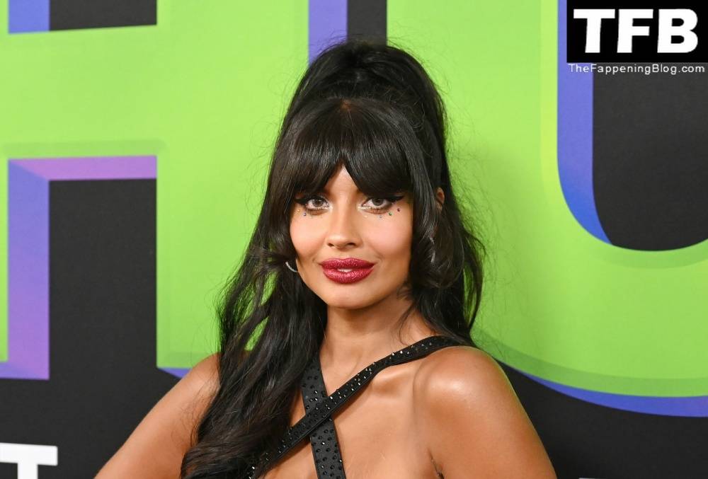 Jameela Jamil Flaunts Her Big Tits at the Premiere of Disney+ 19s 1CShe Hulk: Attorney at Law 1D in LA - #19