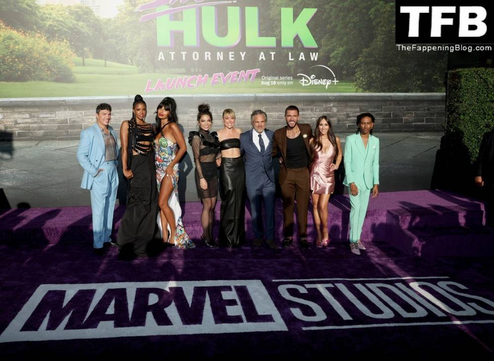 Jameela Jamil Flaunts Her Big Tits at the Premiere of Disney+ 19s 1CShe Hulk: Attorney at Law 1D in LA - #52