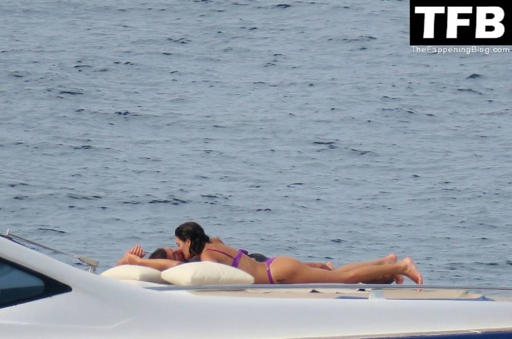 Ruben Dias Packs on the PDA with a Mysterious Scantily-Clad Woman on a Boat in Formentera - #23