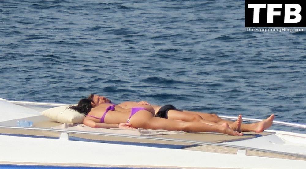 Ruben Dias Packs on the PDA with a Mysterious Scantily-Clad Woman on a Boat in Formentera - #29