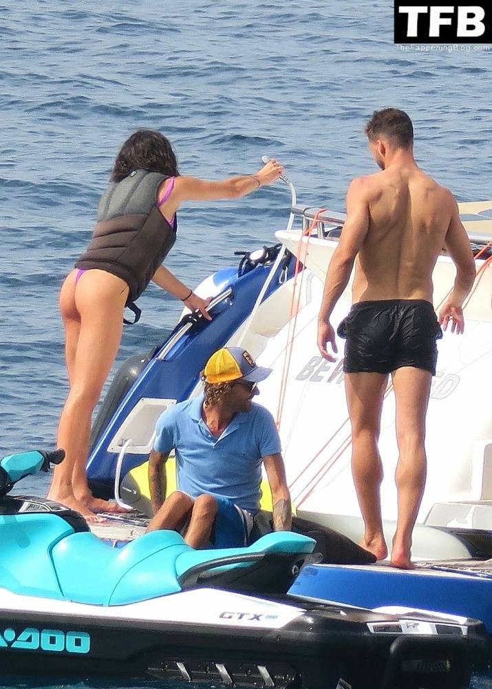 Ruben Dias Packs on the PDA with a Mysterious Scantily-Clad Woman on a Boat in Formentera - #7
