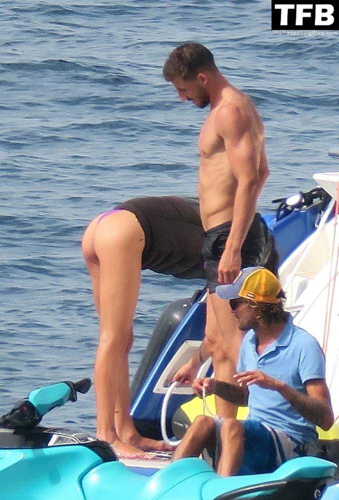 Ruben Dias Packs on the PDA with a Mysterious Scantily-Clad Woman on a Boat in Formentera - #5