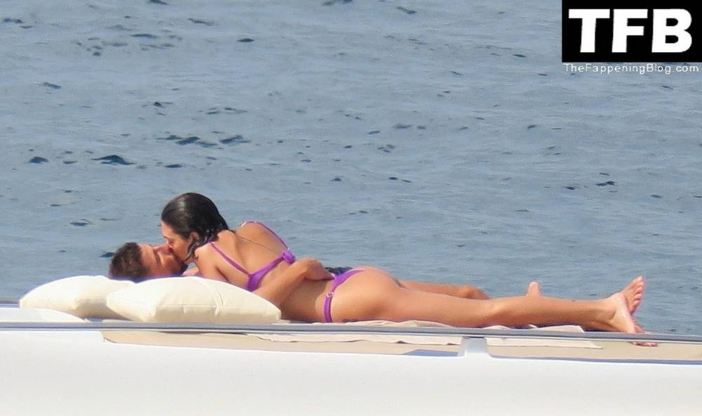 Ruben Dias Packs on the PDA with a Mysterious Scantily-Clad Woman on a Boat in Formentera - #16