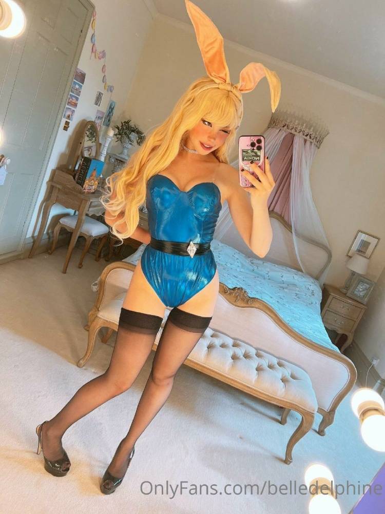 Belle Delphine Lil Blue Bunny Onlyfans Set Leaked - #29