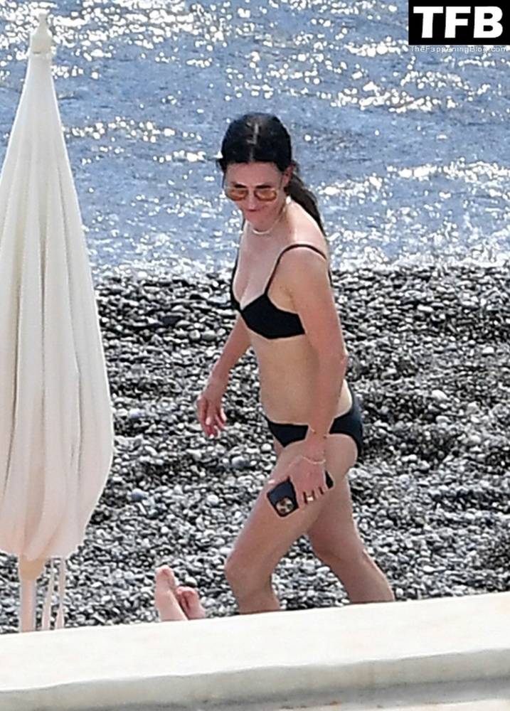 Courteney Cox Enjoys the Summer Holiday with Johnny McDaid in Positano - #57