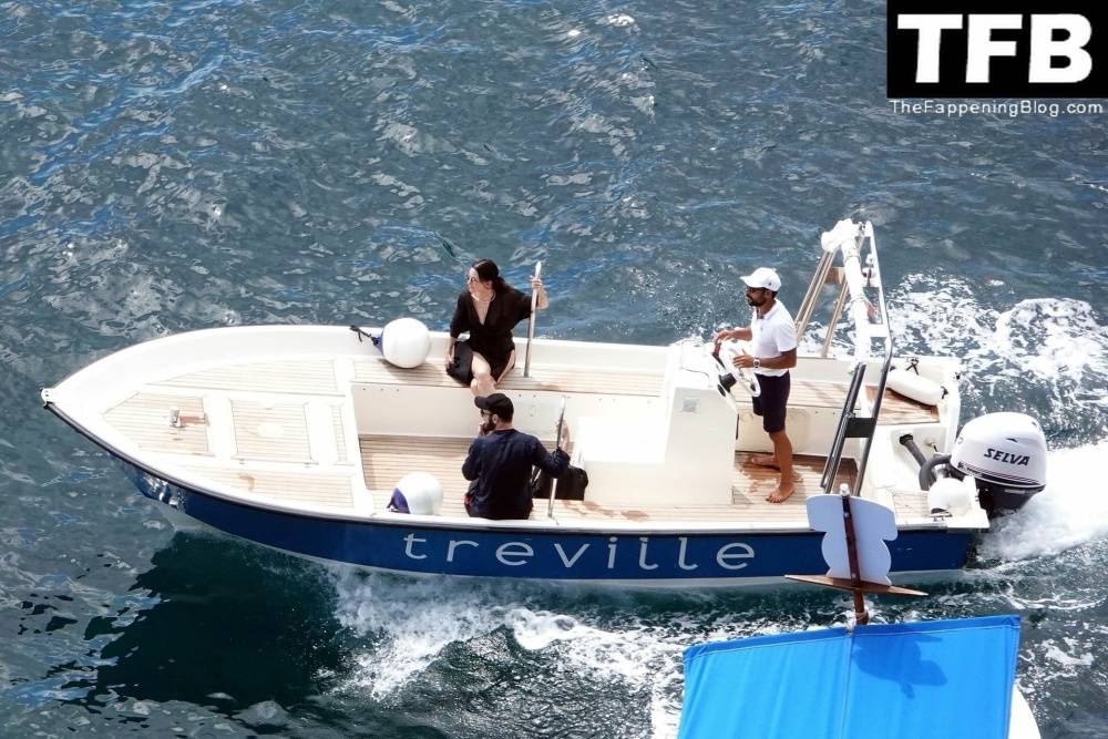 Courteney Cox Enjoys the Summer Holiday with Johnny McDaid in Positano - #50