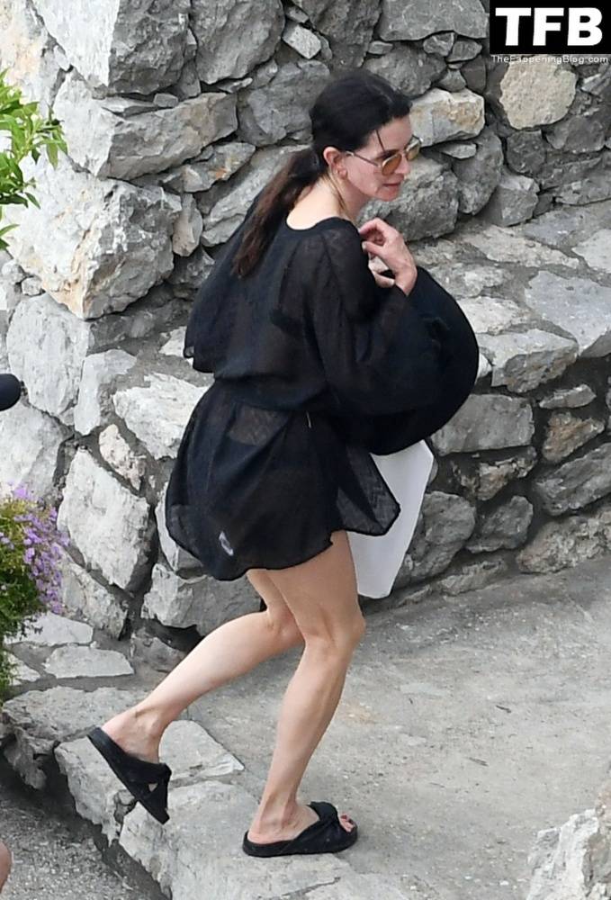 Courteney Cox Enjoys the Summer Holiday with Johnny McDaid in Positano - #5