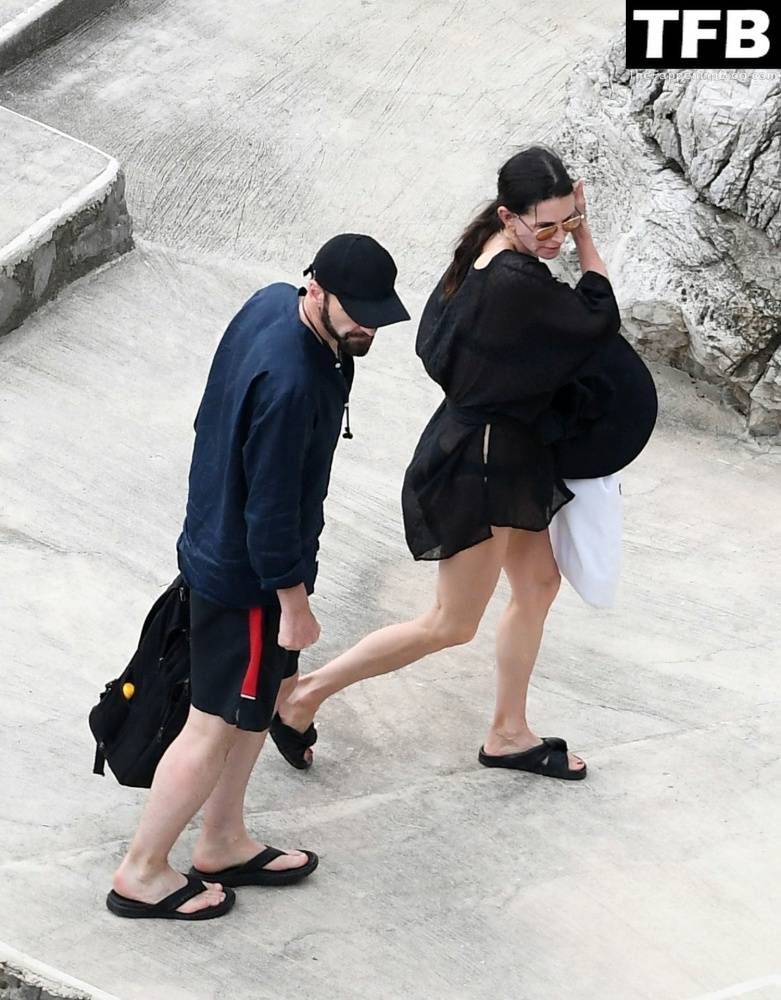 Courteney Cox Enjoys the Summer Holiday with Johnny McDaid in Positano - #35