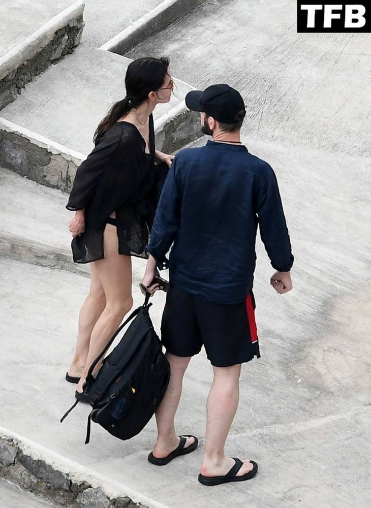 Courteney Cox Enjoys the Summer Holiday with Johnny McDaid in Positano - #32