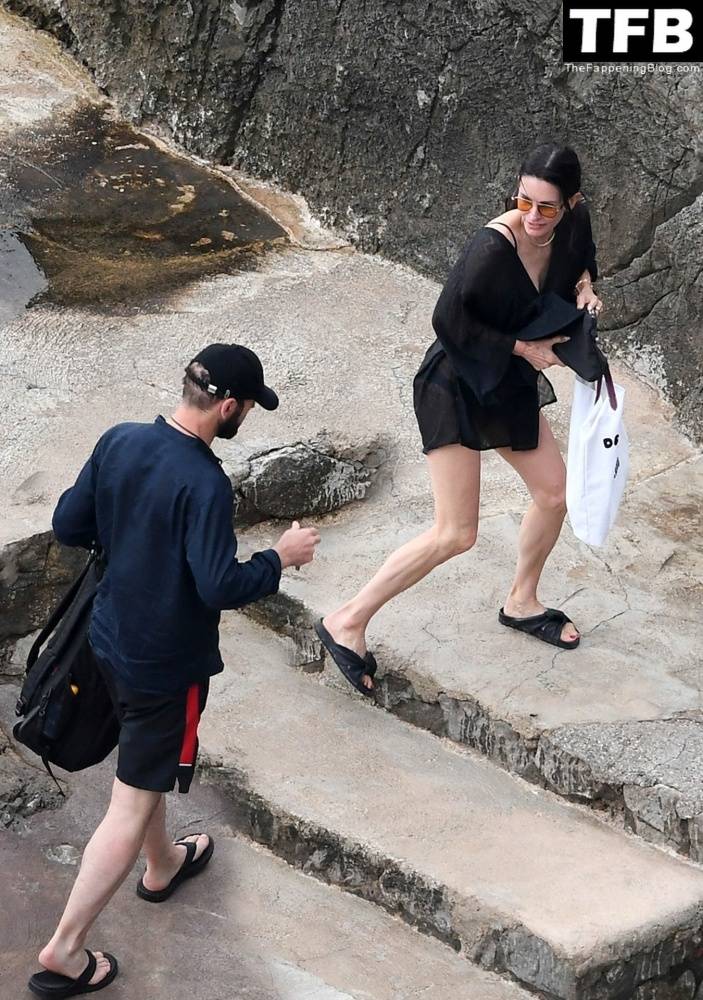 Courteney Cox Enjoys the Summer Holiday with Johnny McDaid in Positano - #12