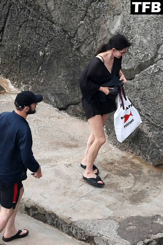 Courteney Cox Enjoys the Summer Holiday with Johnny McDaid in Positano - #13