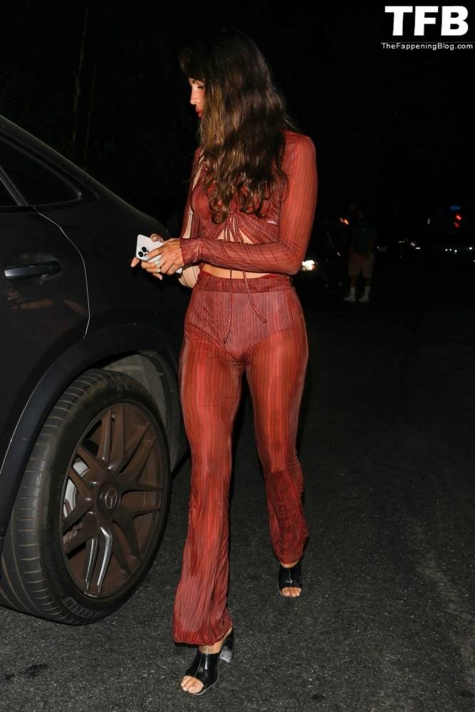 Eiza Gonzalez Steals the Spotlight in a Red Hot Bodysuit - #17