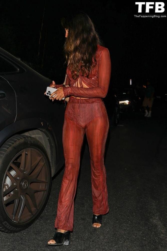 Eiza Gonzalez Steals the Spotlight in a Red Hot Bodysuit - #3