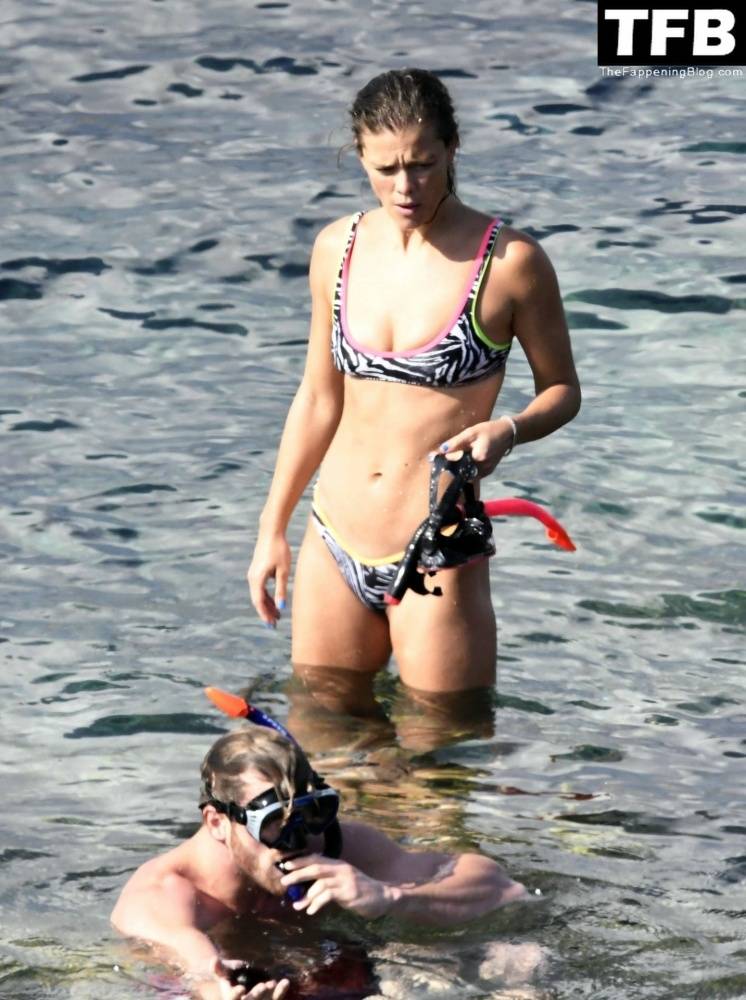 Nina Agdal & Logan Paul Enjoy a Day Snorkeling at the Beach in Mykonos - #30