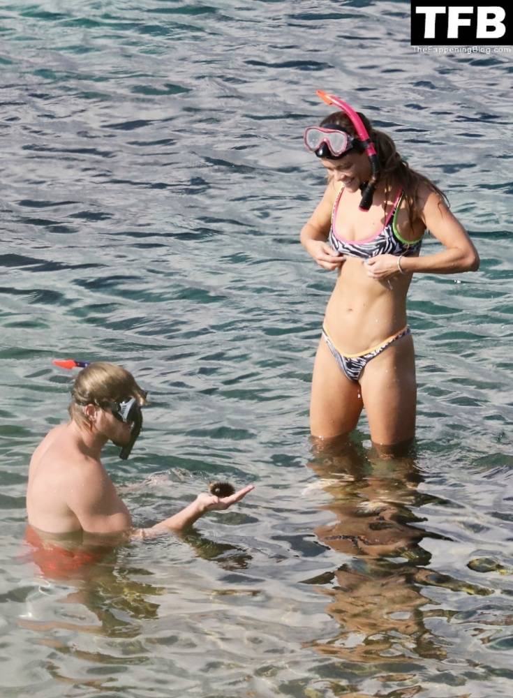 Nina Agdal & Logan Paul Enjoy a Day Snorkeling at the Beach in Mykonos - #79