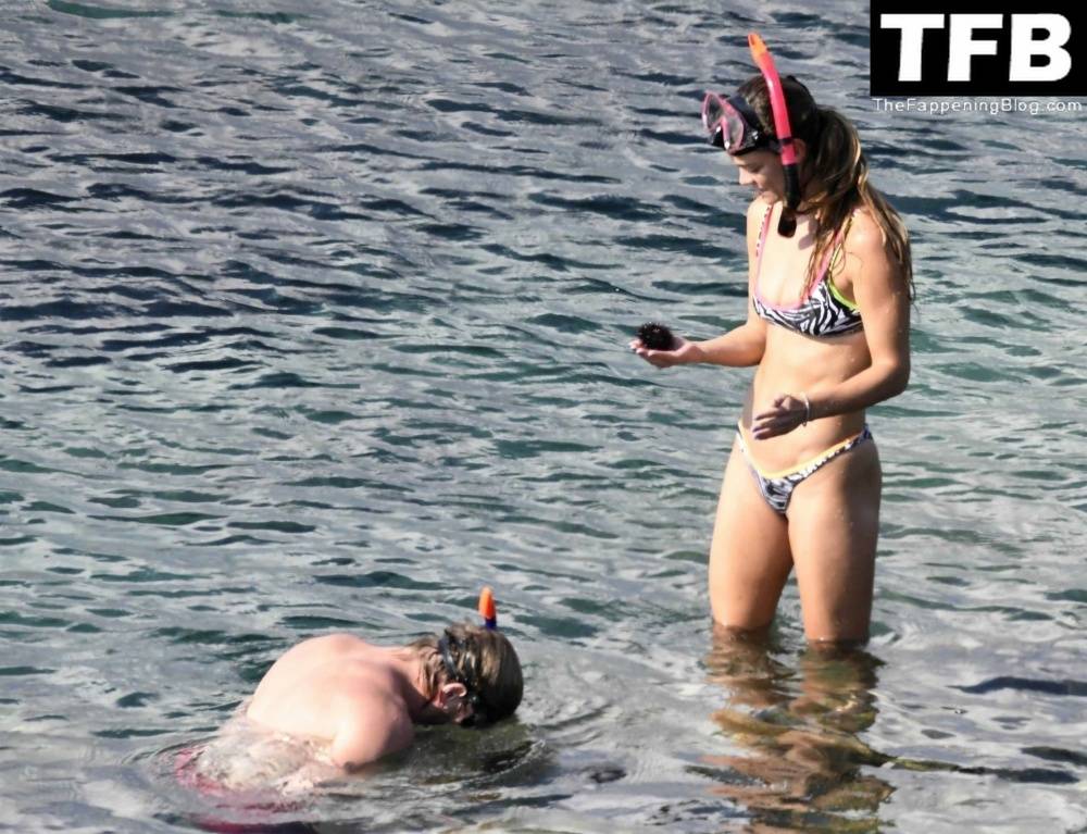 Nina Agdal & Logan Paul Enjoy a Day Snorkeling at the Beach in Mykonos - #92