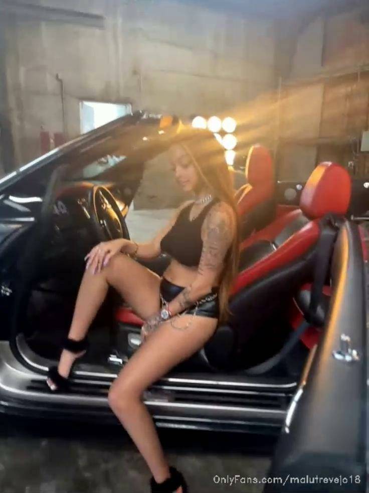 Malu Trevejo Twerking BTS Car Photoshoot Onlyfans Video Leaked - #9
