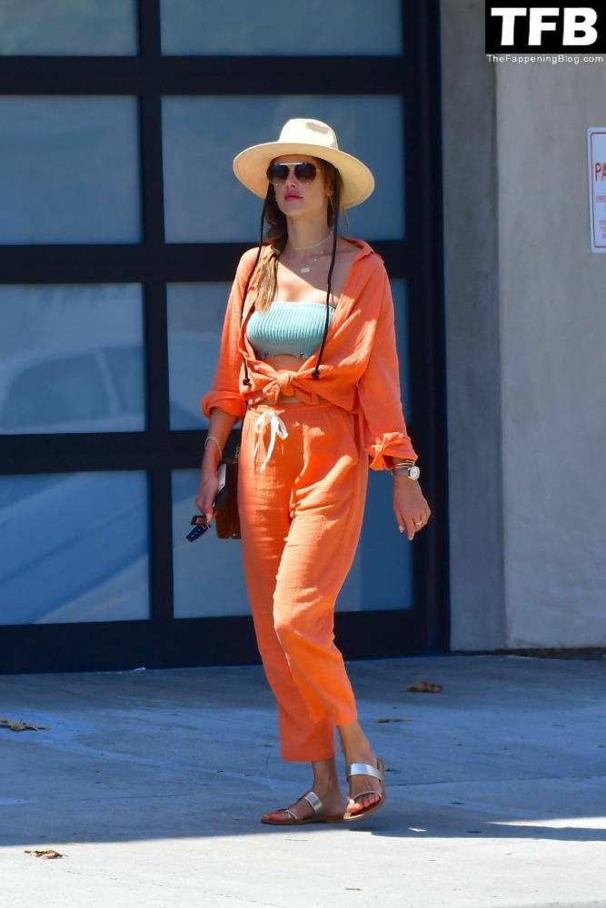 Alessandra Ambrosio Takes Her Daughter Out for Lunch in Malibu - #47