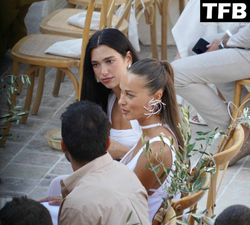 Dua Lipa Looks Stunning at the Wedding of Simon Jacquemus with Marco Maestri in Cap sur Charleval - #11
