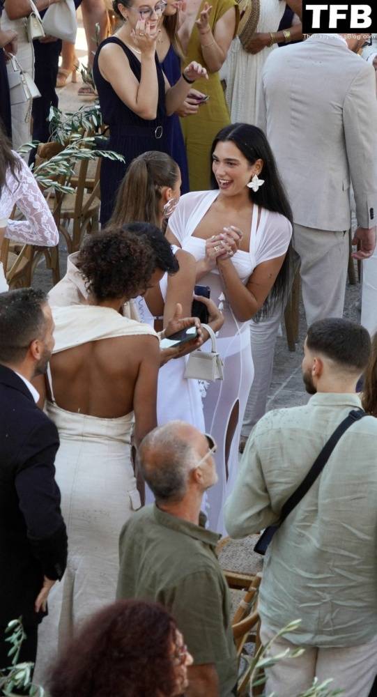 Dua Lipa Looks Stunning at the Wedding of Simon Jacquemus with Marco Maestri in Cap sur Charleval - #3