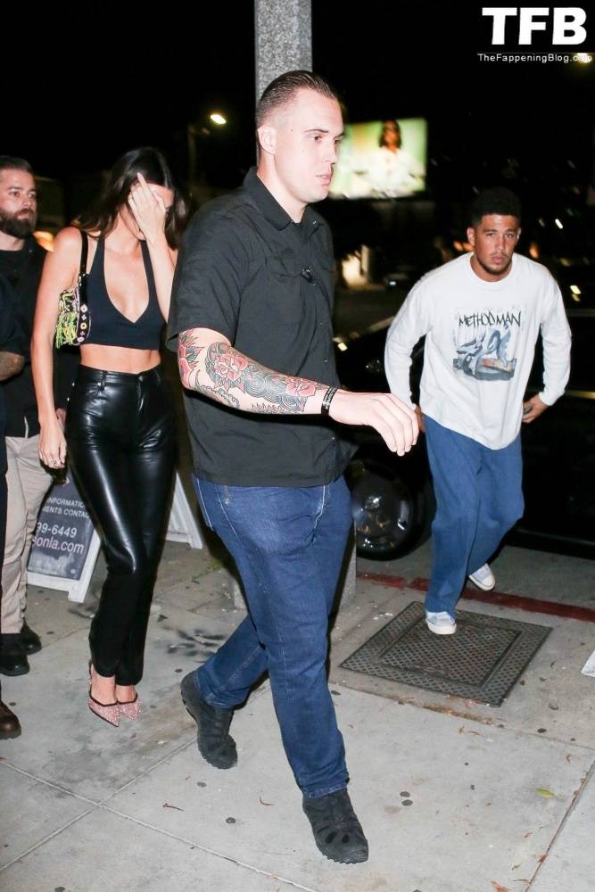 Kendall Jenner & Devin Booker Arrive at Catch Steak in WeHo - #45