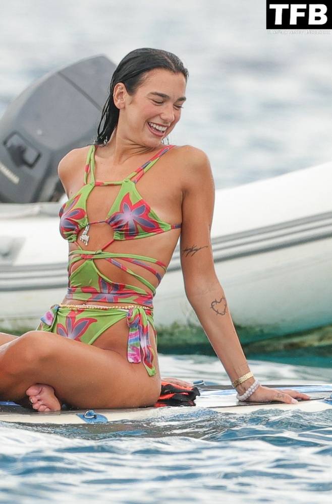 Dua Lipa Looks Sensational as She Jumps Off a Boat and Soaks Up The Sun in Ibiza - #16