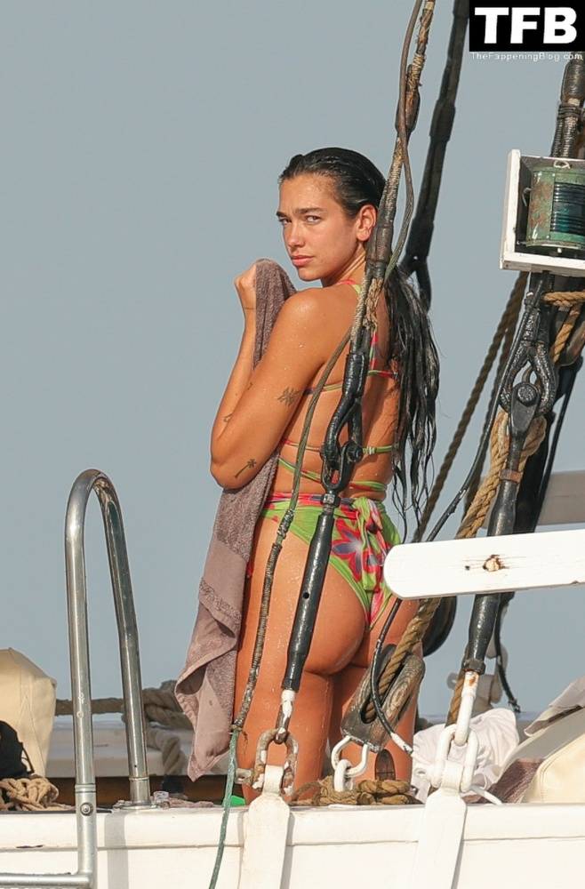 Dua Lipa Looks Sensational as She Jumps Off a Boat and Soaks Up The Sun in Ibiza - #46