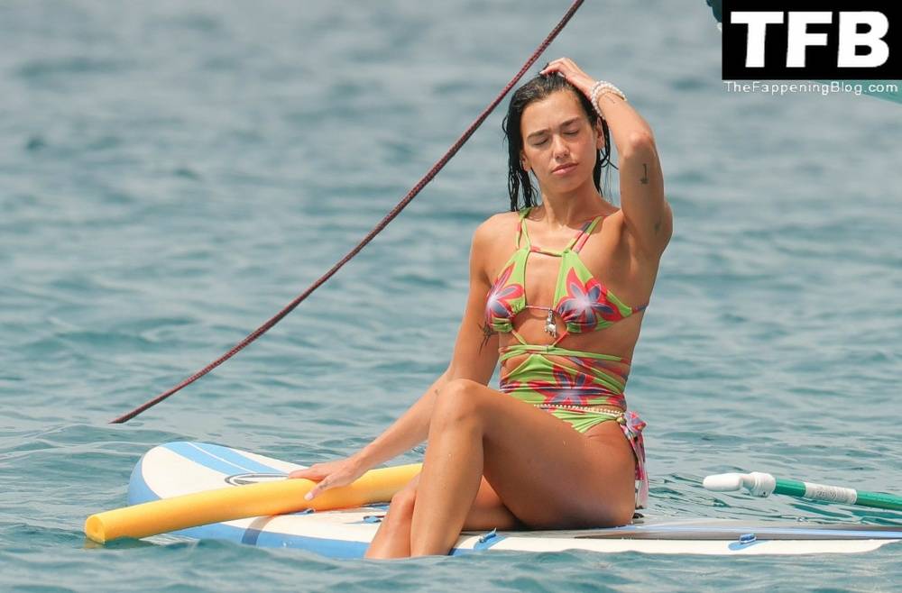 Dua Lipa Looks Sensational as She Jumps Off a Boat and Soaks Up The Sun in Ibiza - #29