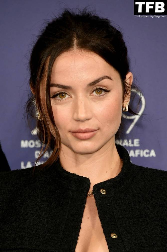 Ana de Armas Poses at a Photocall for 1CBlonde 1D in Venice - #63