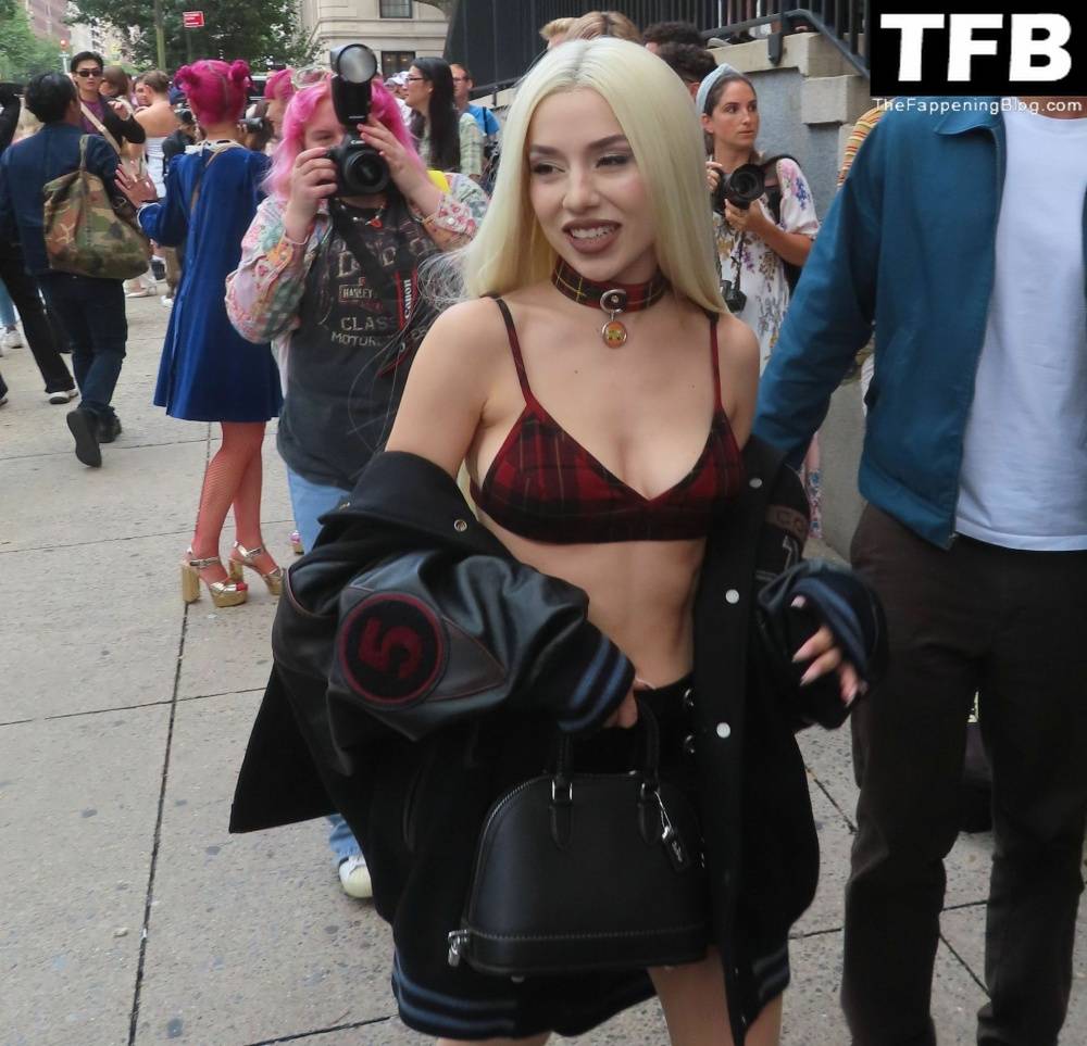 Ava Max Poses Outside of the Coach Fashion Show in New York - #11