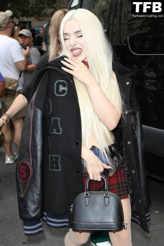 Ava Max Poses Outside of the Coach Fashion Show in New York - #15