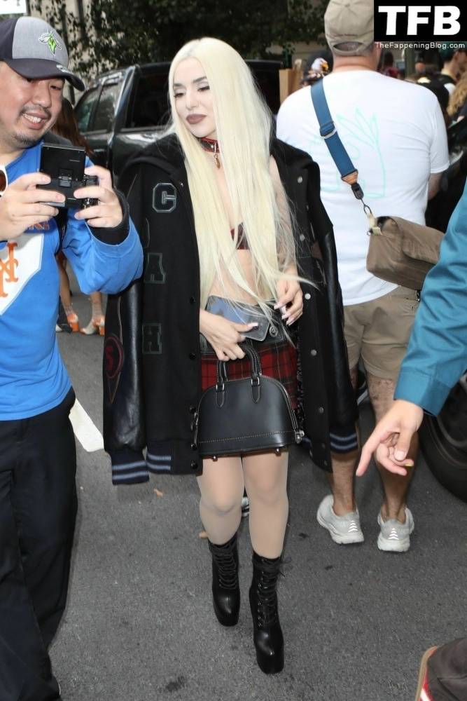 Ava Max Poses Outside of the Coach Fashion Show in New York - #6