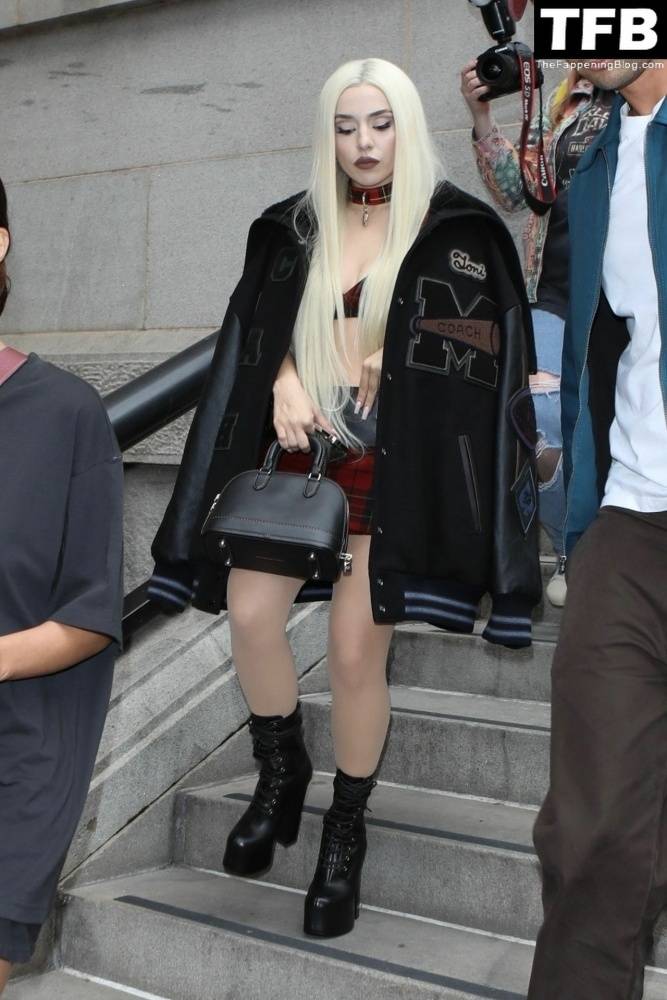 Ava Max Poses Outside of the Coach Fashion Show in New York - #1