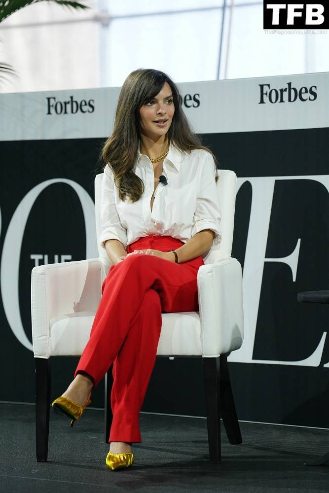 Newly Single Emily Ratajkowski Attends Forbes Power Women 19s Summit in NYC - #56