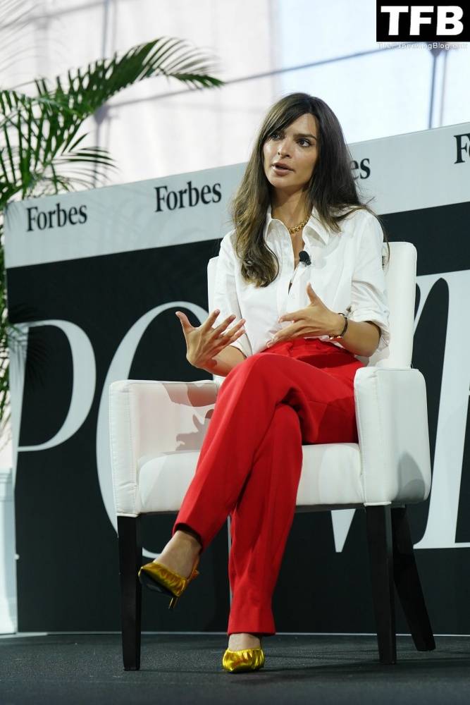 Newly Single Emily Ratajkowski Attends Forbes Power Women 19s Summit in NYC - #16